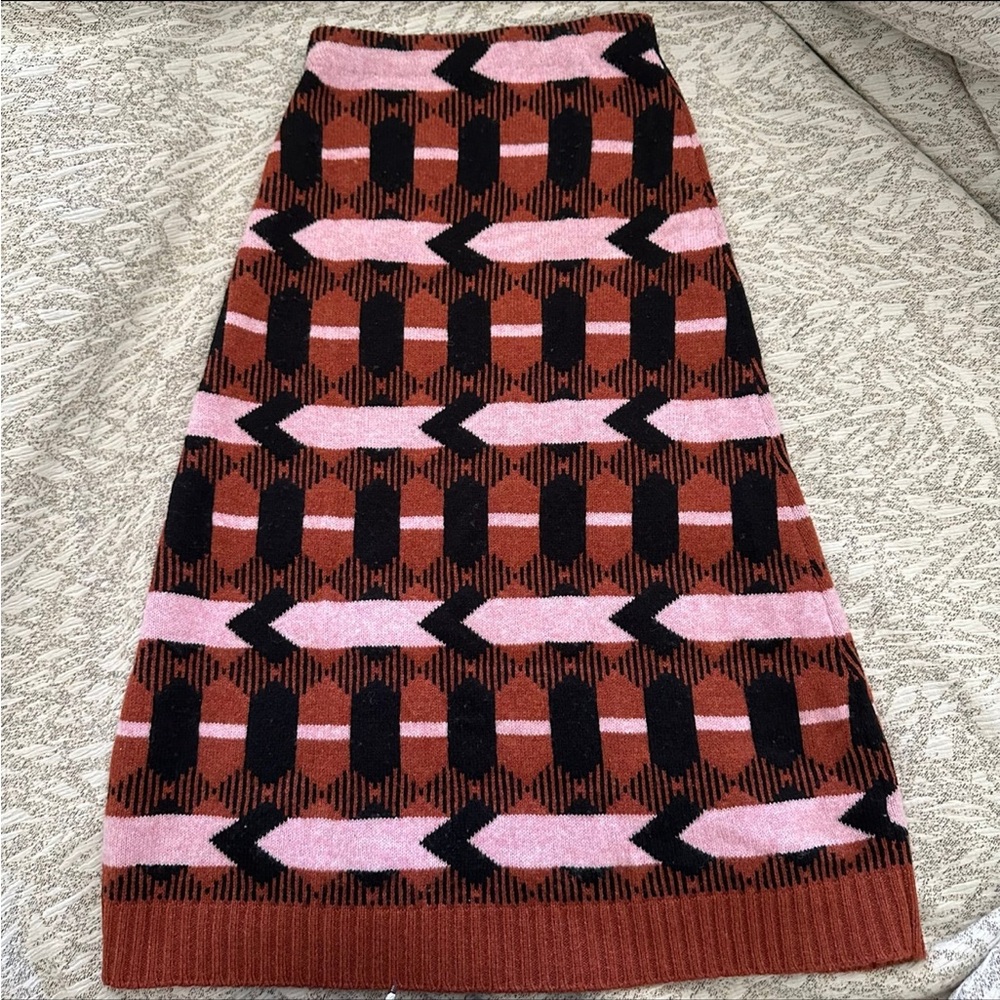 Prada wool midi skirt XS